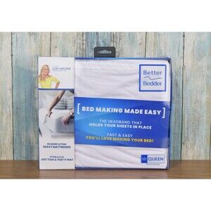 Better Bedder Sheet Fastener Queen Size Bed Headband Tucker Shark Tank